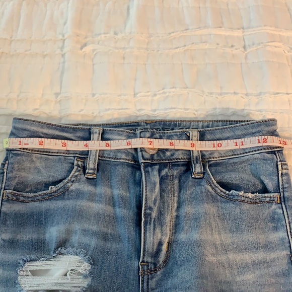 American Eagle distressed Hi-rise Jegging - Picture 2 of 10